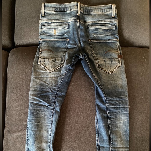 G Star D-Staq 3D Skinny Jeans - 30 Waist x 30 Length - Picture 7 of 9